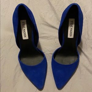 Steve Madden Royal Blue Heels